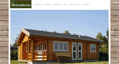 Desktop Screenshot of birkedalhuset.dk