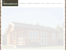Tablet Screenshot of birkedalhuset.dk
